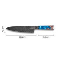 Cuchillo de Chef Damasco Aoki