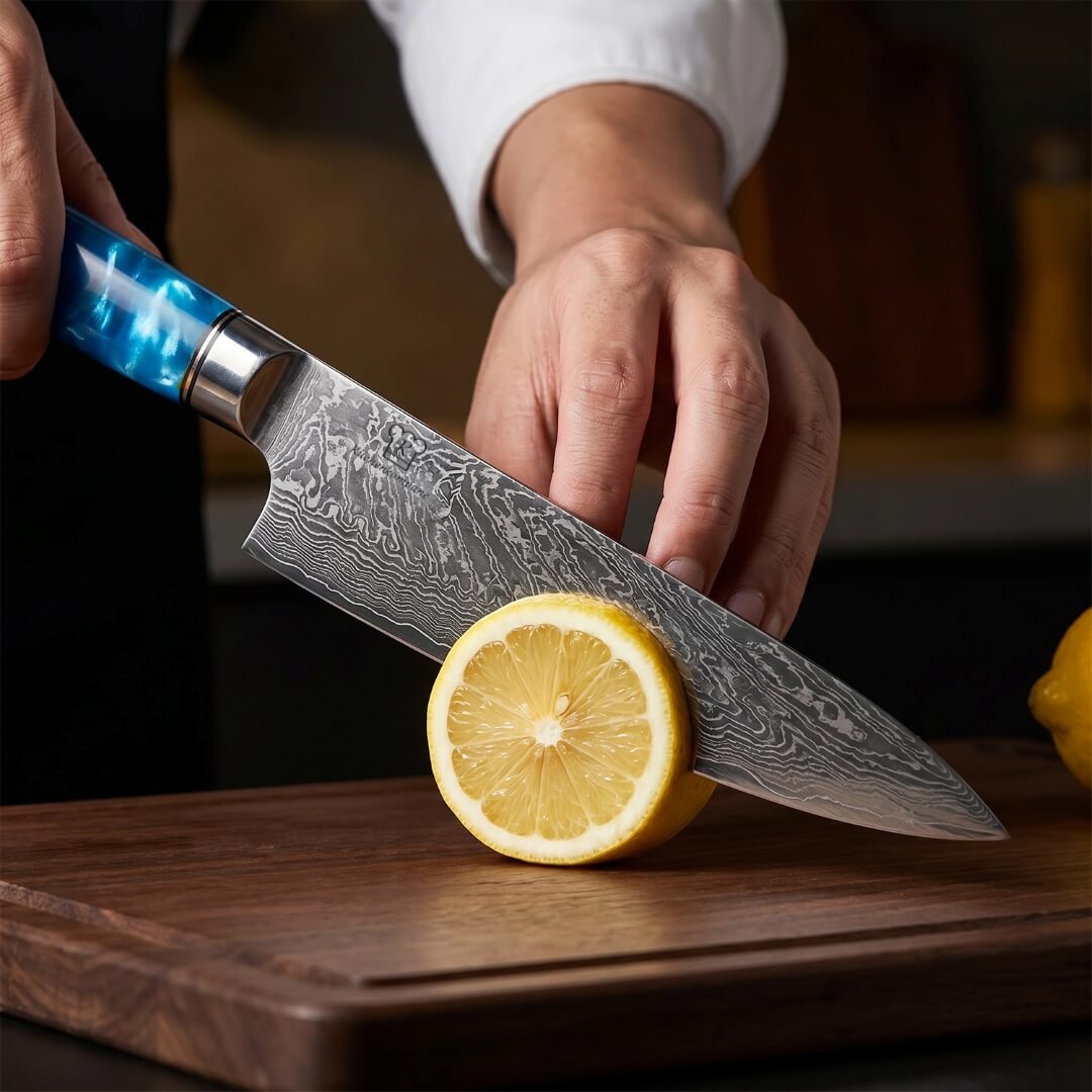 Cuchillo de Chef Damasco Aoki