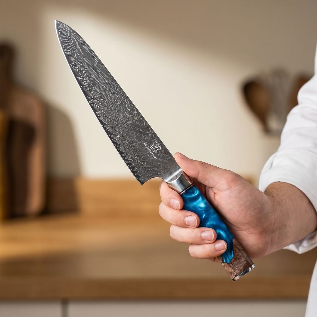 Cuchillo de Chef Damasco Aoki