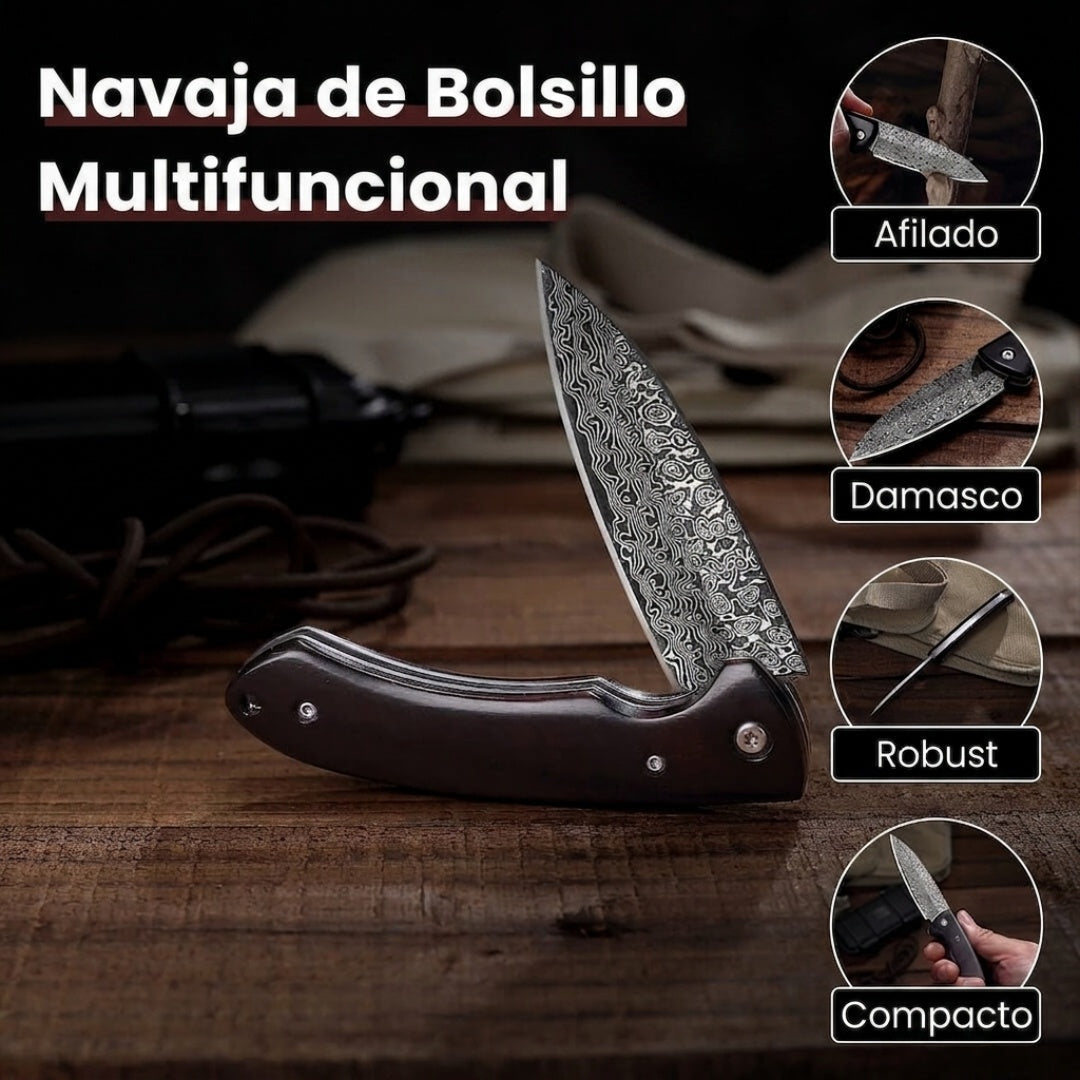 Navaja Damasco Atlas