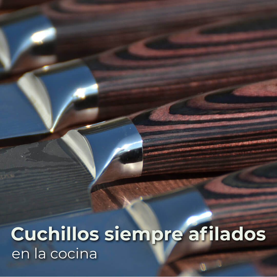 Juego de cuchillos asiáticos Premium