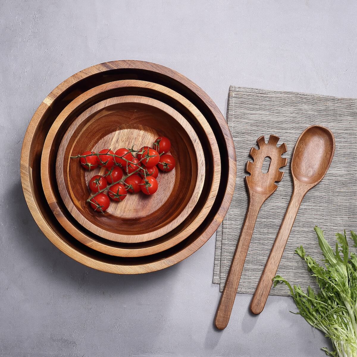 Mega Oferta: Vajilla de Ensalada a Juego + Set de Especias