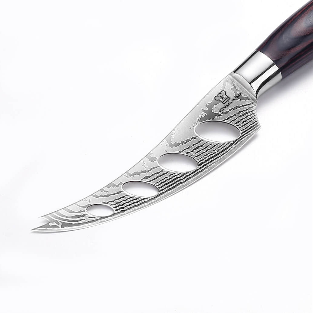 Dúo Perfecto: Cuchillo para Queso Tierno y Curado