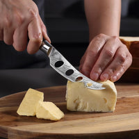Trío de Queso: 2 Cuchillos de Queso y Cortador de Queso