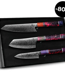 Set de Cuchillos Damasco Gyuto | Edición Limitada