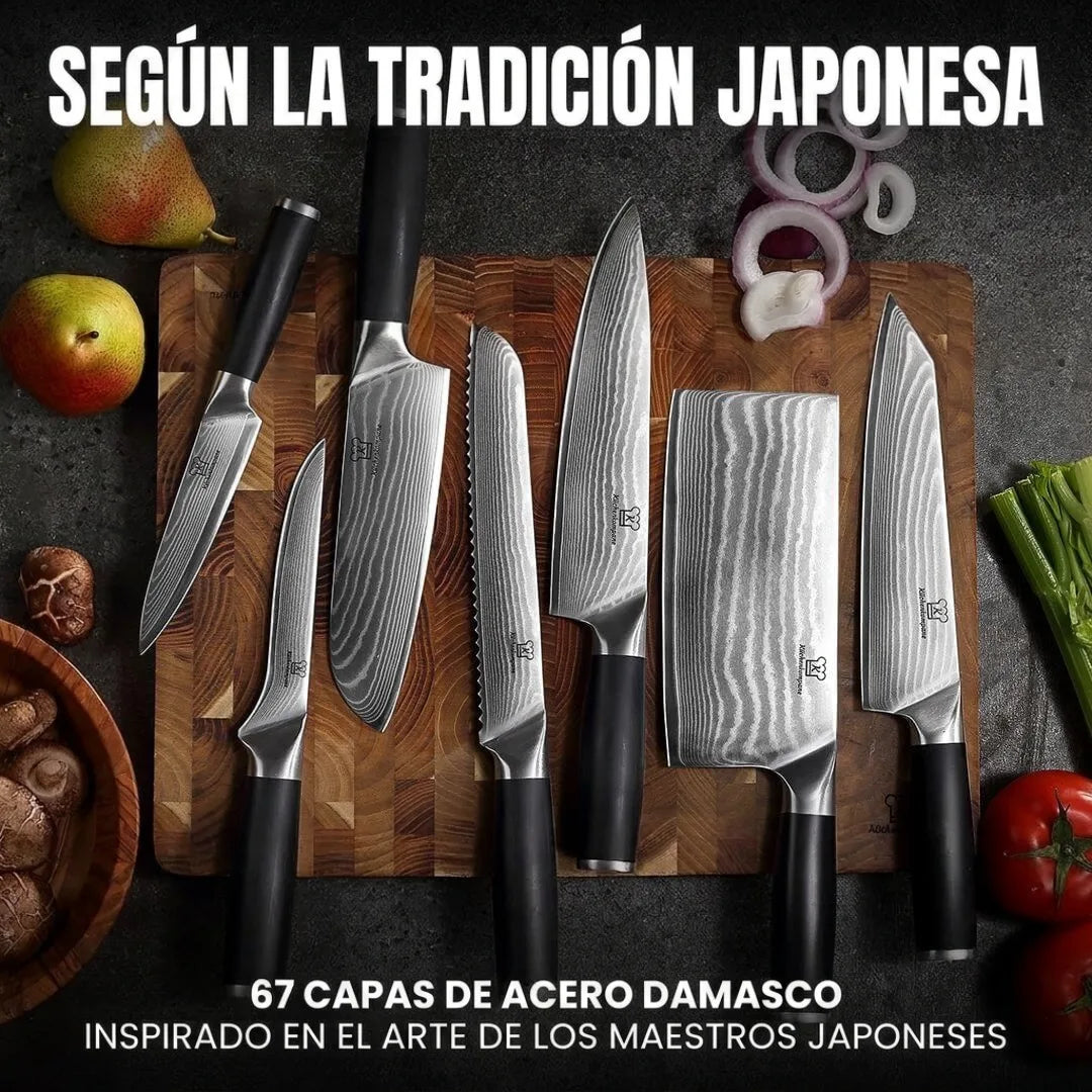 Set de Cuchillos OKAMI 5 piezas