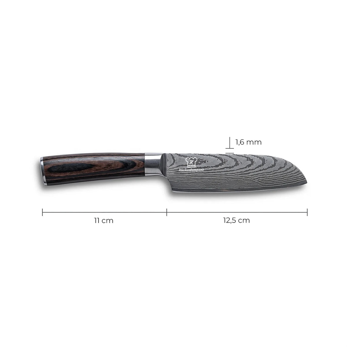 Kuro Santoku 5"