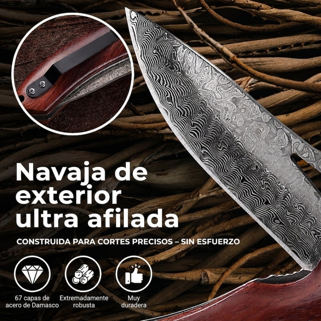 Navaja Damasco Heritage