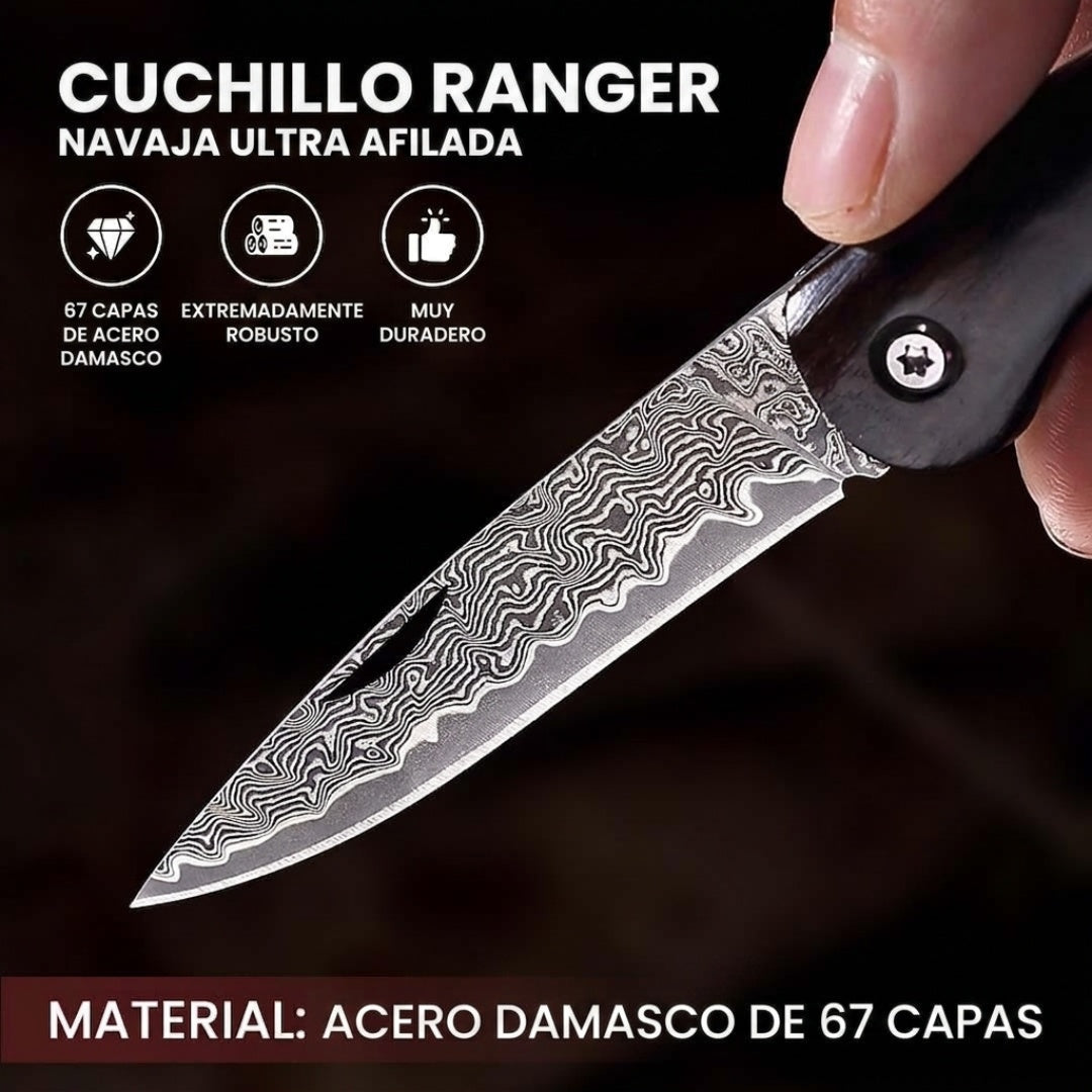 Navaja Damasco Ranger