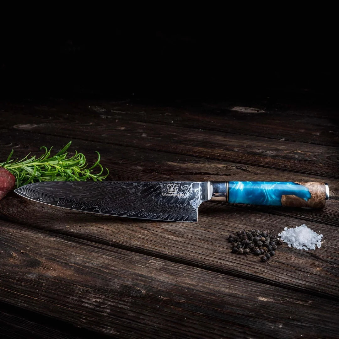 Cuchillo de Chef Damasco Aoki