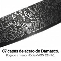 Cuchillo Gyuto Damasco