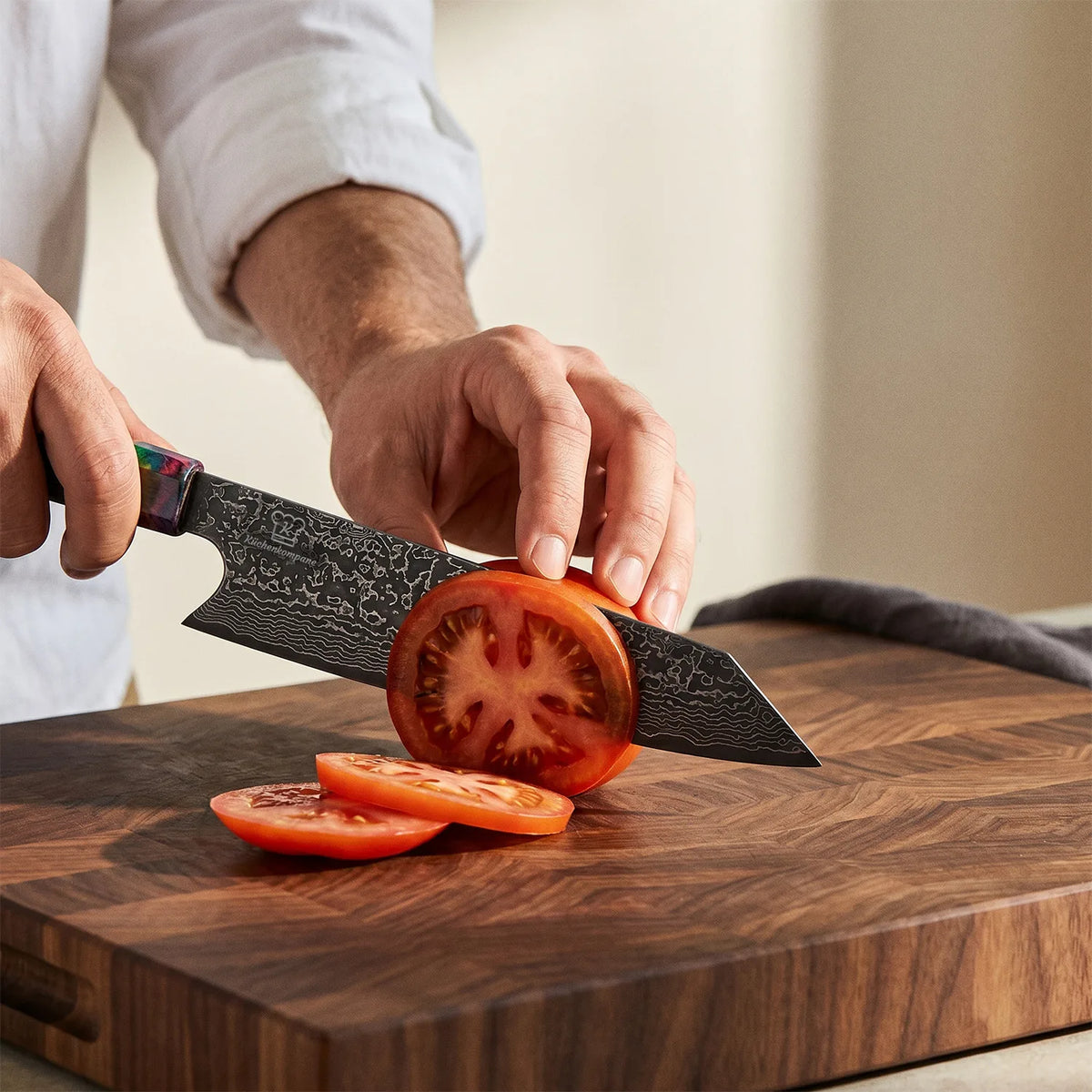 Cuchillo Gyuto Damasco