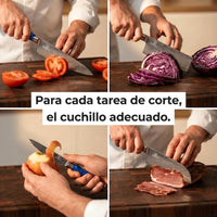 Set de Cuchillos Damasco Aoki