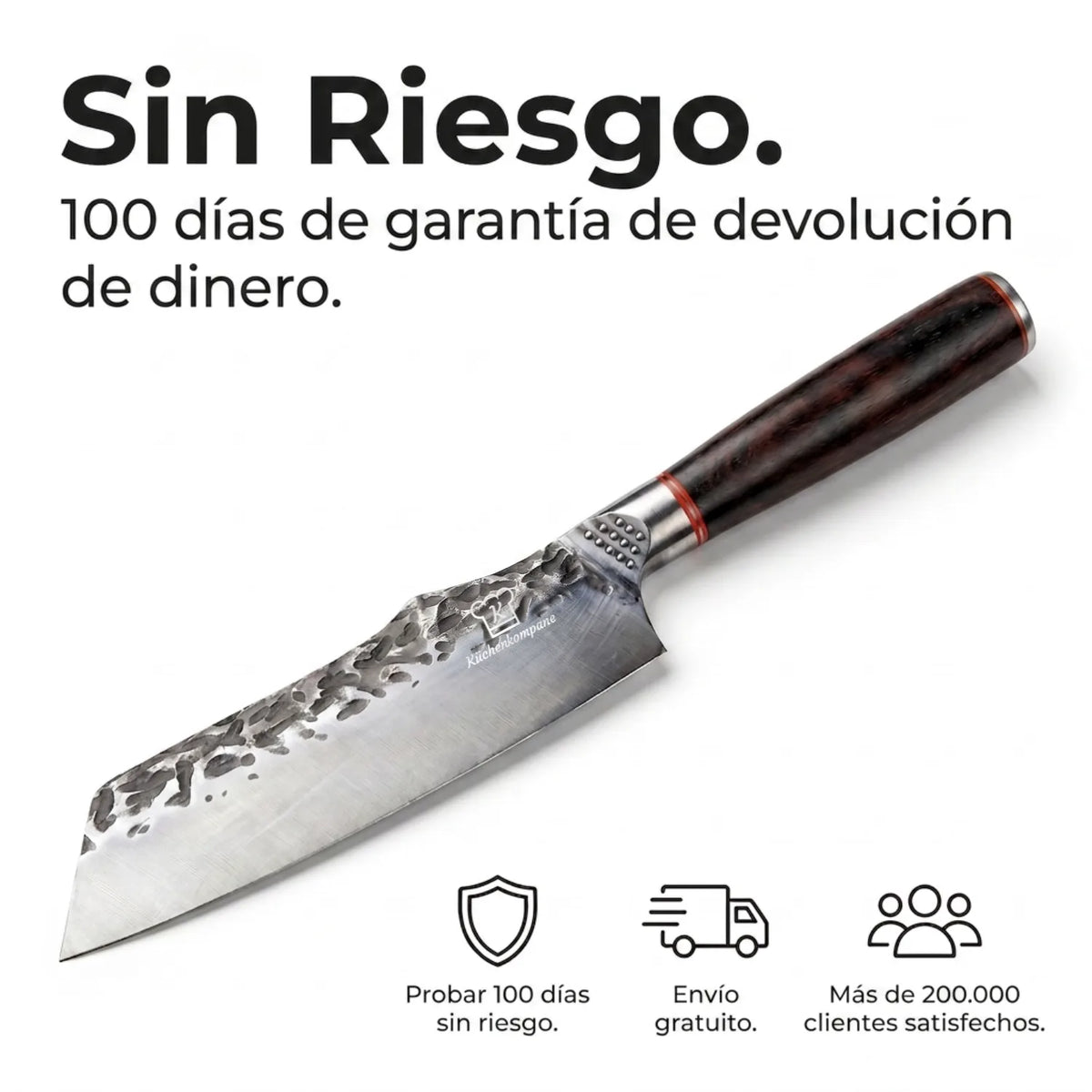 Cuchillo de Chef Rústico